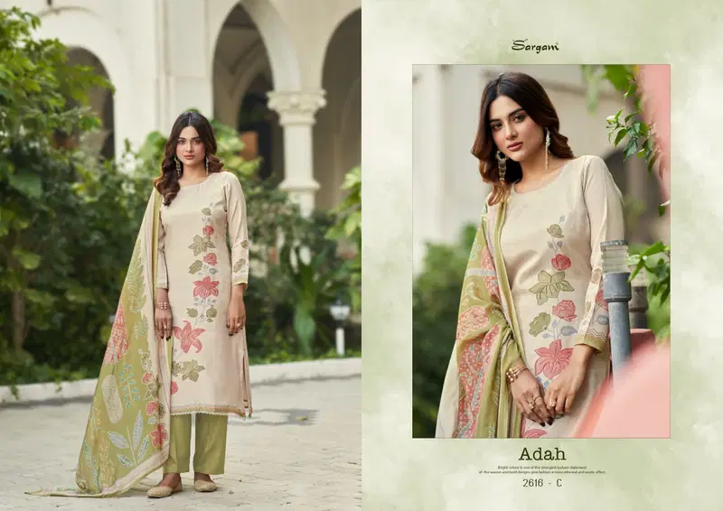 Adah Cotton by Sargam Jam Printed Designer Salwar Suit Orders In India